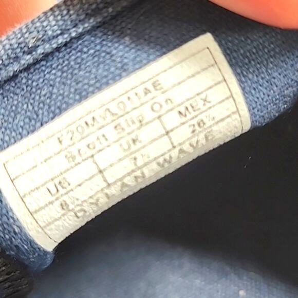 HUF DYLAN WAVE STYLE SCOTT SKATEBOARDING SNEAKERS CANVAS GUM SOLES BLUE IN GUC main image 8